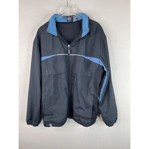 Vintage Starter Windbreaker Jacket Light Blue Size S 90s Y2K Corpcore Retro‎